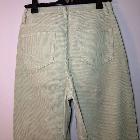 PacSun Green Corduroy Pants Size 28 - Picture 6 of 9